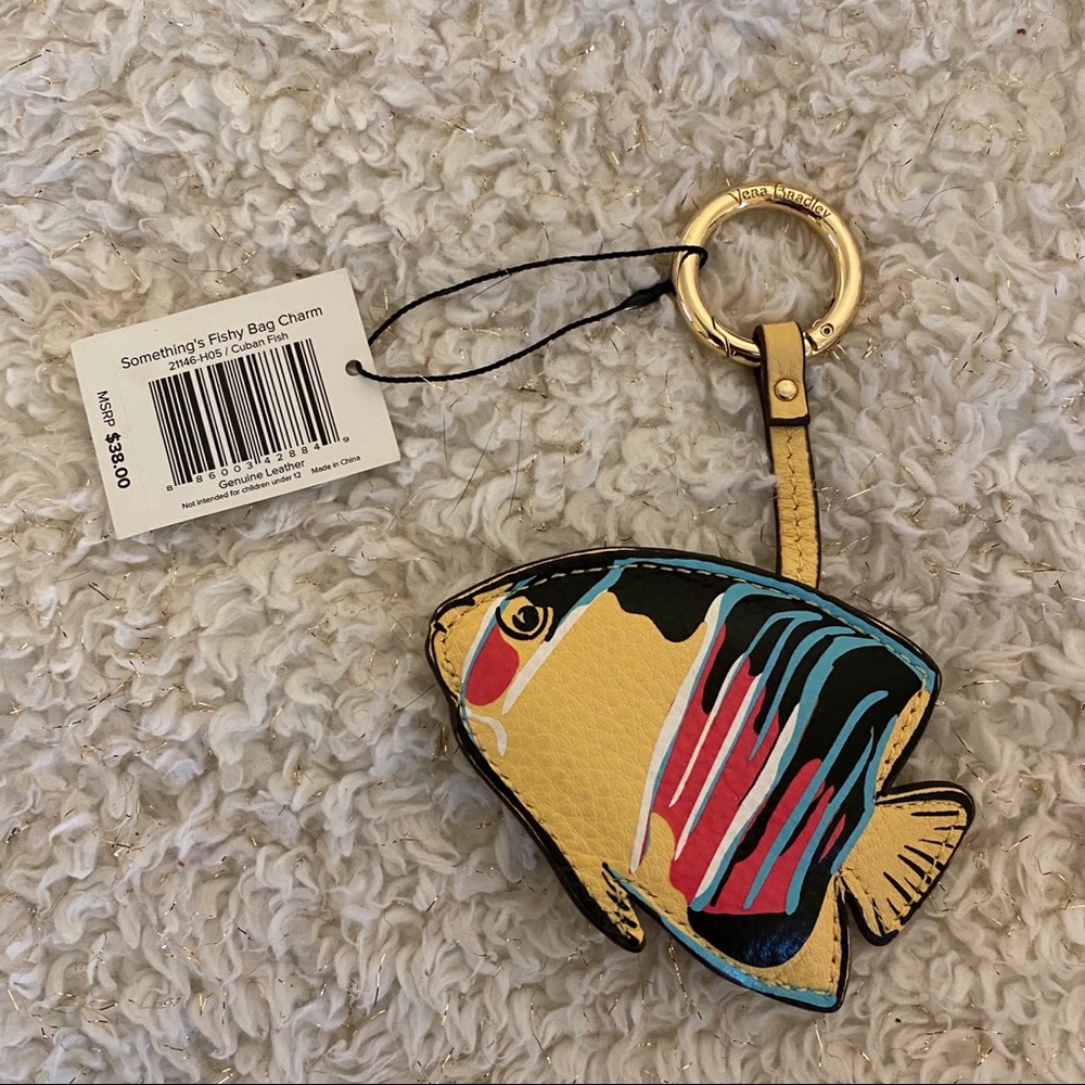 fish bag charm
